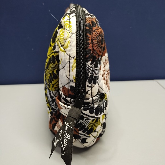 Vera Bradley Cocoa Moss Pouch Wallet Womens Multicolor Lined Casual Zip Around - Picture 12 of 16